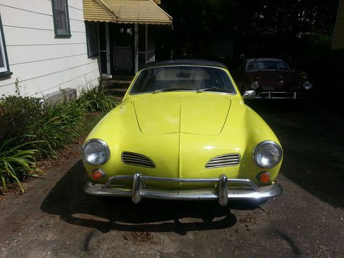 1969 vw karmann ghia convertible