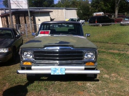 Hunters special 1988 jepp grand wagoneer 4 door 360 ci 2 brl carb. 4wd