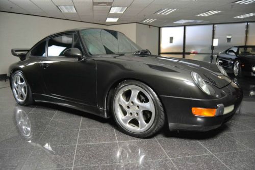One owner, low miles, porsche, 911, black, leather, manual transmission