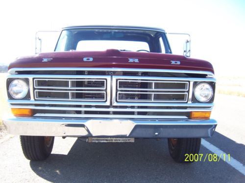1972 Ford F-250 XLT Ranger Camper Special.  2-Owner/73K ORIGINAL Miles !, US $8,500.00, image 16