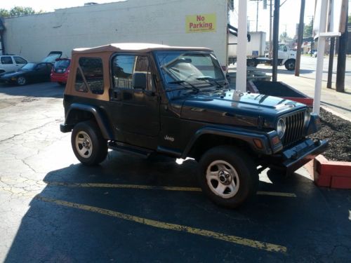 2001 jeep wrangler se sport utility 2-door 2.5l