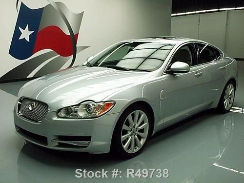 2010 jaguar xf prem leather sunroof nav rear cam 44k mi texas direct auto