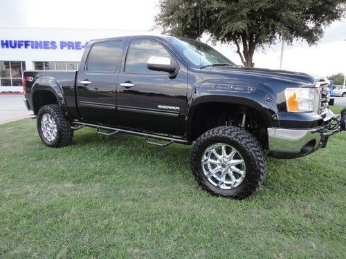 Sierra z71 4x4 lifted xd wheel nitto tires leather nice!