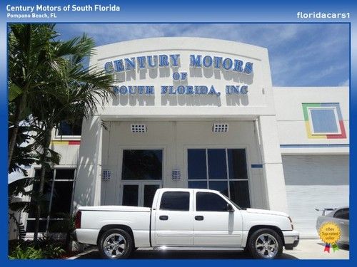 2006 chevrolet silverado 1500 crew cab 4 dr 1-owner rare miami hurricane special