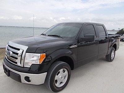 12 ford f-150 xlt supercrew - clean one owner florida truck - full fact warranty