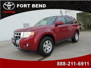 2011 ford escape limited abs alloy leather moonroof cd mp2 sync satellite