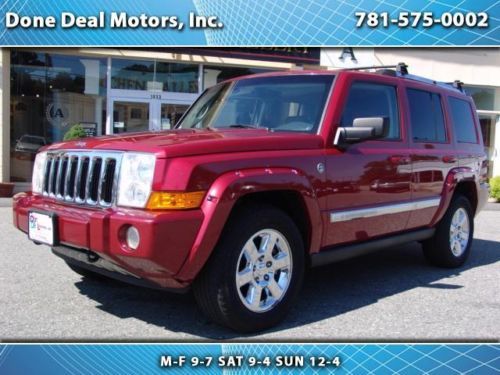 2006 jeep commander limited 5.7l hemi 1-owner vehicle navigation dvd system 3