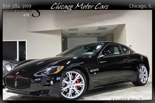 2012 maserati granturismo s only 1,900 miles 4.7l v8 one owner nav loaded 433 hp