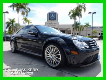 2008 clk63 amg black series 6.2l v8 32v automatic coupe low miles