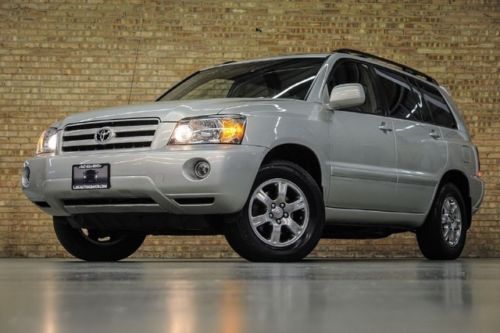 2007 toyota highlander w/3rd row!! one owner!! clean carfax!!