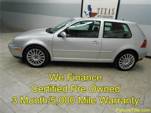 05 vw gti leather heated seats sunroof warranty turbo finance texas