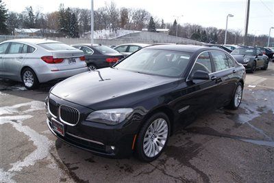 Beautiful pre-owned 2012 750il xdrive, cold/luxury pkg, black/black, 16578 miles