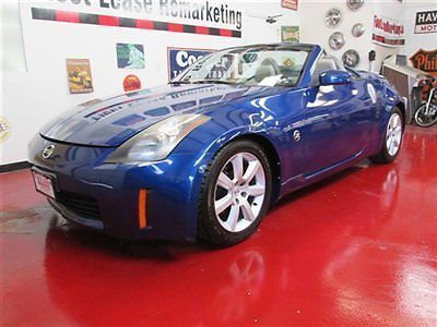 No reserve 2005 nissan 350 z roadster enthusiast edition salvage title, r