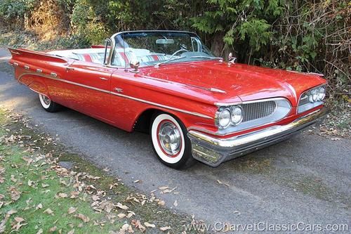 1959 pontiac bonneville convertible ultra rare! 389. tri-power. a/c. see video