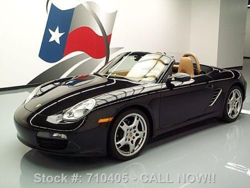 2006 porsche boxster roadster 5-speed 19&#034; wheels 41k mi texas direct auto