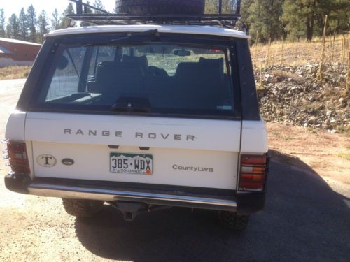 1995 Land Rover Range Rover classic County LWB Sport Utility 4-Door 4.2L, US $8,000.00, image 6