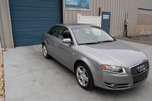 One owner 2006 audi a4 2.0 t quattro awd 6 speed manual leather sunroof 06 4wd