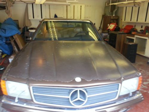 1982 Mercedes 500 SEC AMG, US $3,000.00, image 3