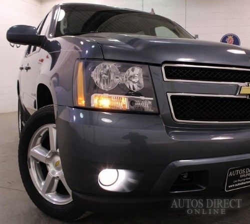 We finance 2008 chevrolet tahoe lt 4wd 63k clean carfax factwarranty cd flexfuel