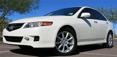 No reserve 2007 acura tsx moon roof pwr heated leather seats 1 az owner clean!!!