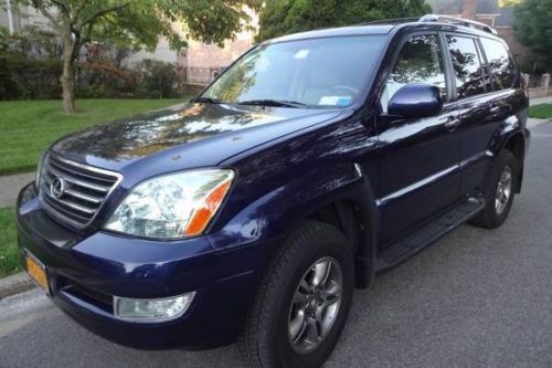 2009 lexus gx470 luxury suv 36k miles backup camera