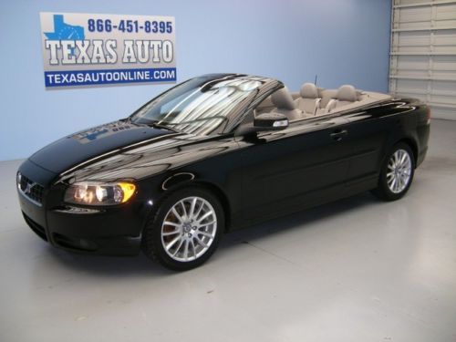 We finance!!!  2009 volvo c70 t5 convertible leather  turbo 17 rims texas auto