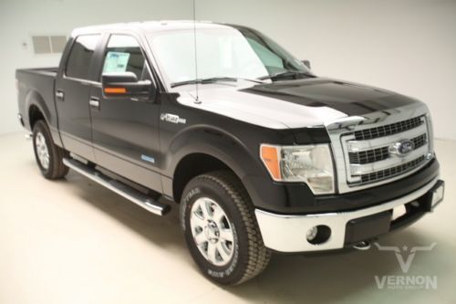 2013 xlt texas edition crew 4x4 adobe cloth v6 ecoboost rear camera chrome