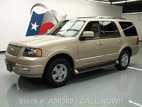 2006 ford expedition ltd 8-pass climate leather dvd 65k texas direct auto