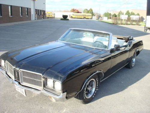 1972 cutlass supreme convertible buckets rocket 350 sx steering wheel air cond