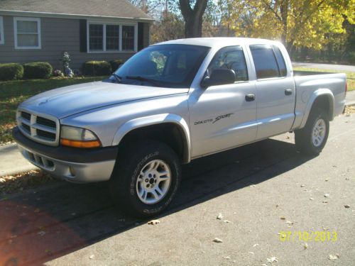 2001 dodge dakota sport crew cab pickup 4-door 4.7l