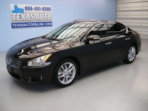 We finance!!!  2010 nissan maxima sv auto roof heated leather bose texas auto