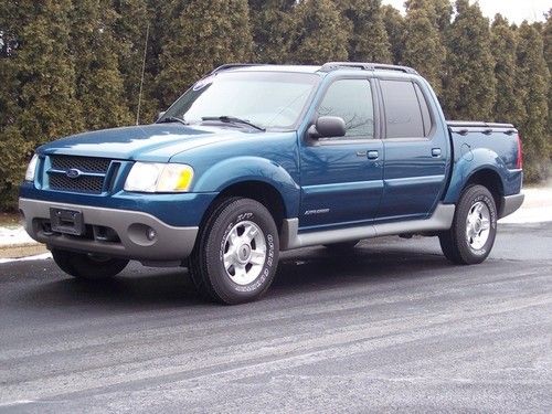 2002 ford explorer sport trac 4x4 , loaded, sunroof, new tires, warranty