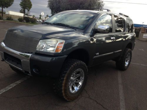 2006 nissan armada se off-road sport utility 4-door 5.6l