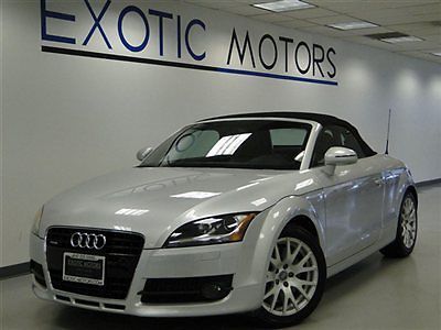 2008 audi tt 3.2 quattro conv&#039;t! 6-speed nav htd-sts pdc xenons bose blk-softtop