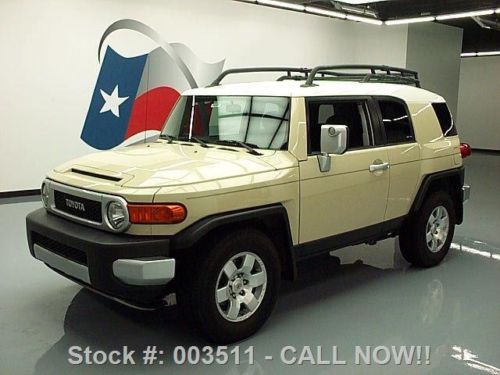 2008 toyota fj cruiser roof rack alloy wheels 81k miles texas direct auto