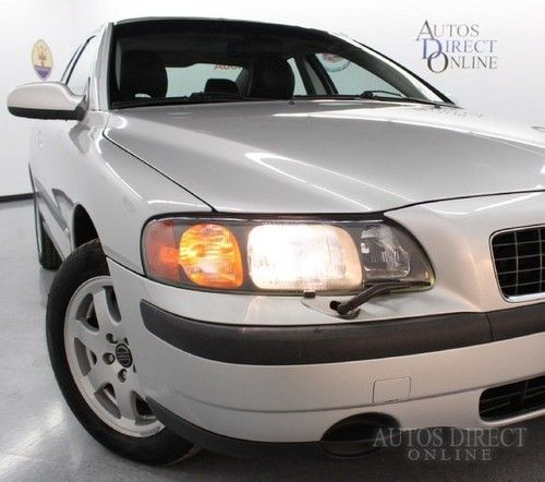 We finance 2002 volvo s60 2.4t awd prempkg touringpkg mroof htdsts lthr kylssent