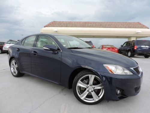 Blue lexus is250 financing warranty no reserve low miles sport