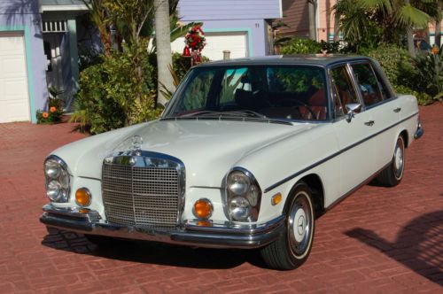 1970 mercedes benz 300sel 3.5 rare sunroof excellent, well sorted survivor 3.5!