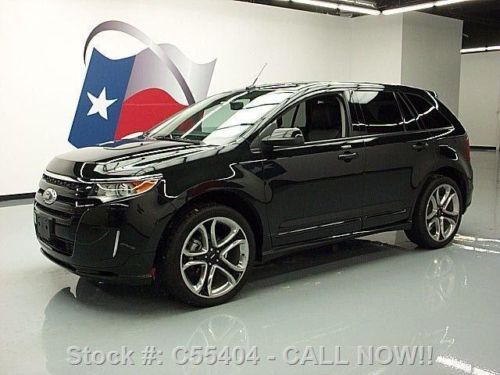 2013 ford edge sport awd leather nav rear cam 22&#039;s 22k texas direct auto