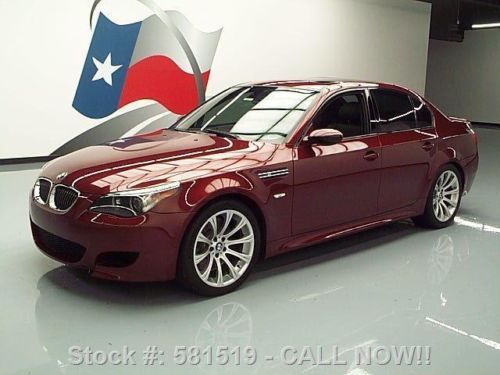 2006 bmw m5 500 hp v10 sunroof nav hud paddle shift 67k texas direct auto