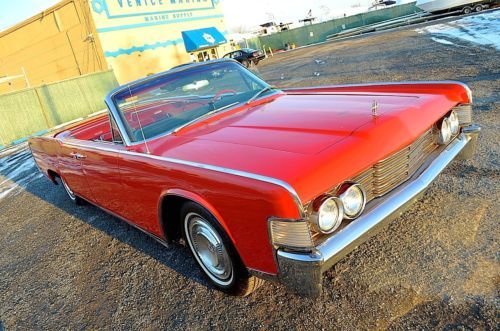 1965 lincoln continental * convertible * suicide doors * power top *