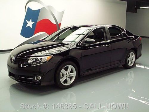 2012 toyota camry se sunroof leather nav rear cam 9k!!  texas direct auto