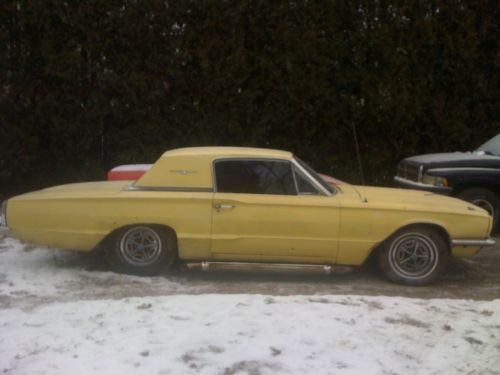 1966 ford thunderbird base hardtop 2-door 7.0l q code: 345 hp 428