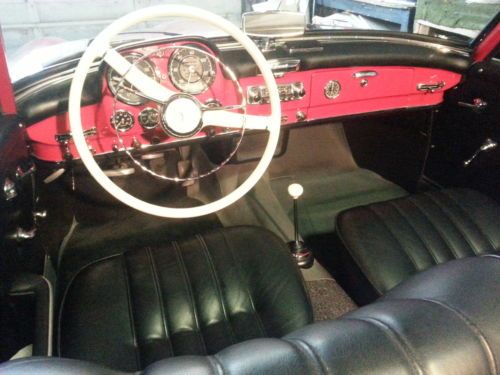 190SL Mercedes Benz Roadster Red, Fully Restored, US $220,000.00, image 9