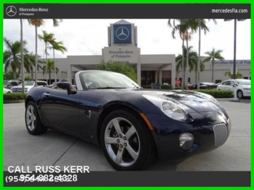 2007 pontiac solstice 2.4l i4 16v automatic rear wheel drive convertible