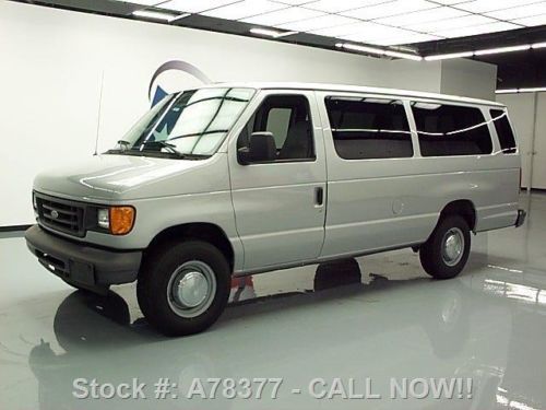 2006 ford e-350 xl 5.4l v8 15-passenger cd audio 55k mi texas direct auto