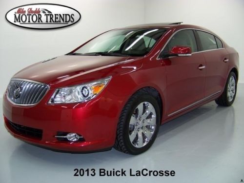 2013 buick lacrosse premium 2 pano roof hud heated ac seats chrome wheels 17k