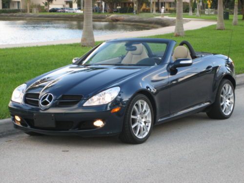 2005 mercedes benz slk350 1own navi non smoker low miles no accidents no reserve