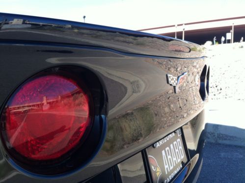 2006 CORVETTE CONVERTIBLE Z51 TRIPLE BLACK 3LT ULTRA LOW MILES LOADED PWR TOP, image 3