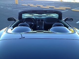 2006 CORVETTE CONVERTIBLE Z51 TRIPLE BLACK 3LT ULTRA LOW MILES LOADED PWR TOP, image 8